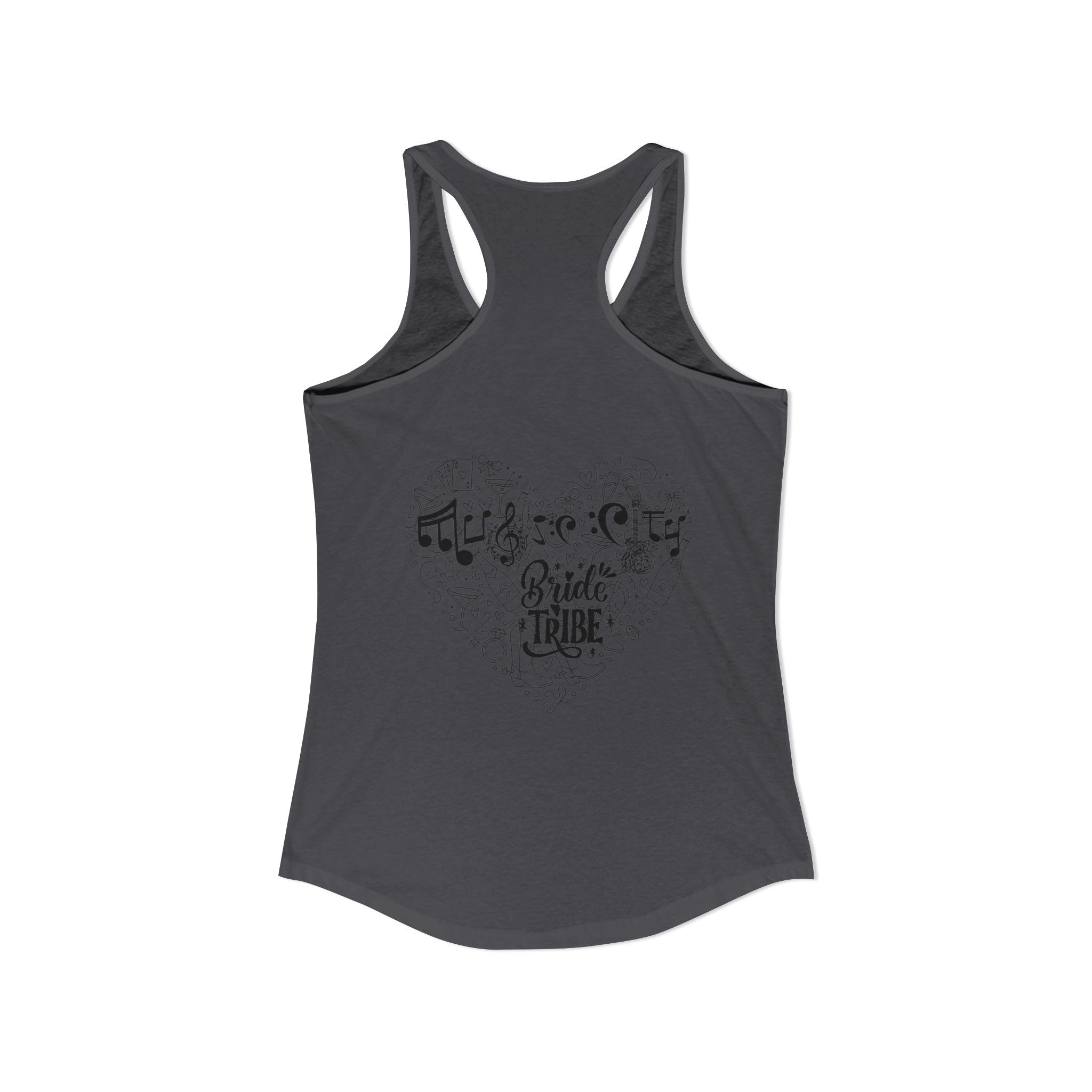 Personalized "Music City Bride Tribe Nash Bach" Racerback Tank - Bachelorette Weekend Wear