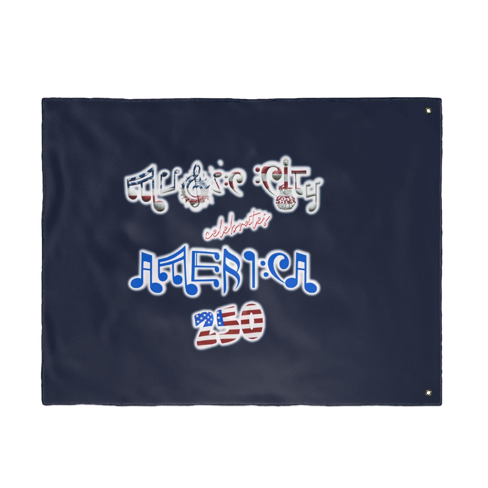 "Music City© Celebrates America 250" Commemorative Double Sided Flag
