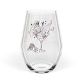 "Music City© Nash Bach" Stemless Wine Glass – Bachelorette Party Glass
