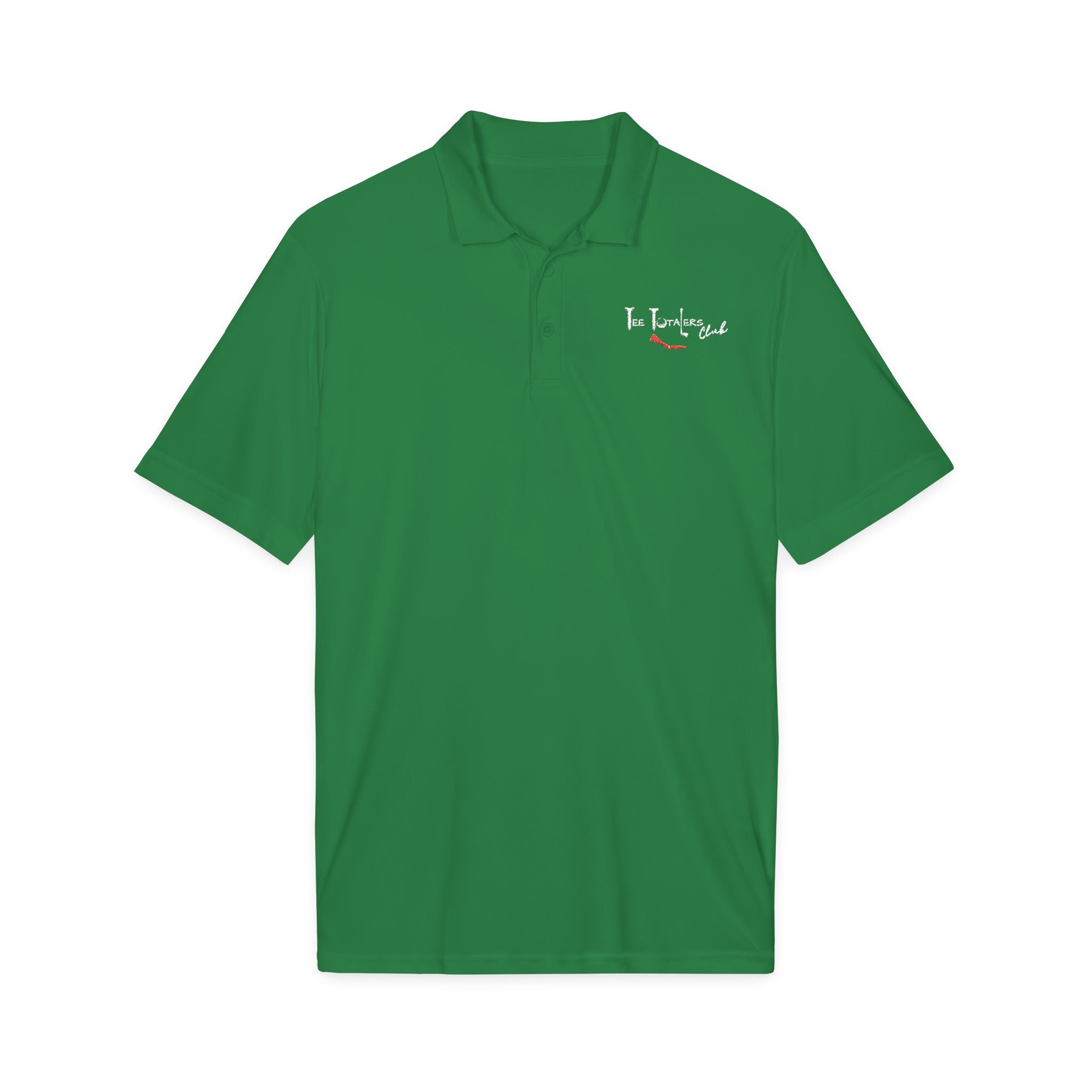 The "Tee Totalers Club" Embroidered Performance Polo