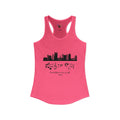 "Music Cityscape" Nashville Skyline Racerback Tank Top