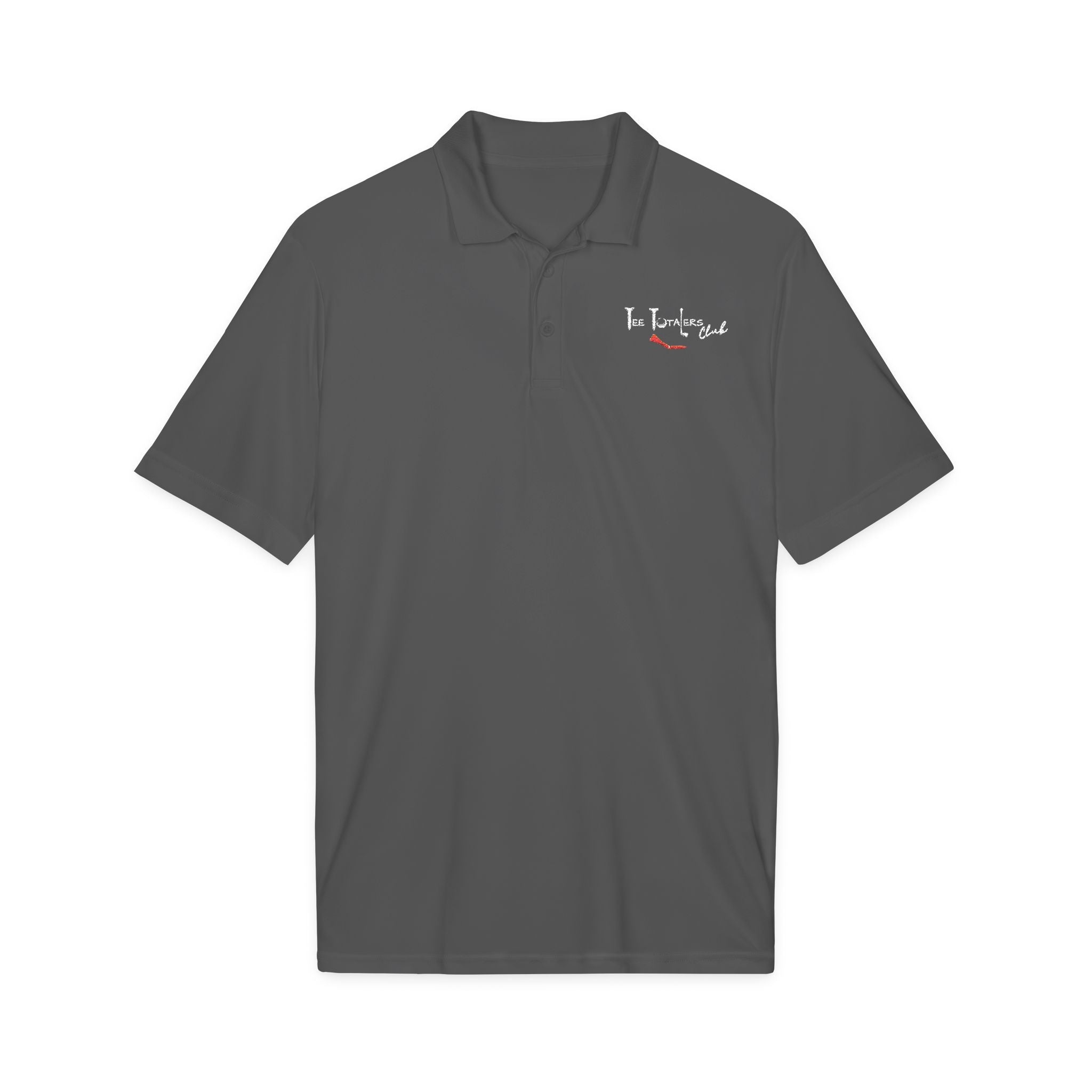 The "Tee Totalers Club" Embroidered Performance Polo