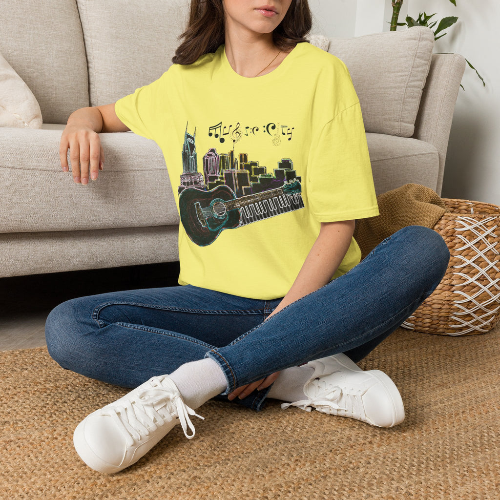 "Music City© Vibe" Unisex Double-Sided Tee