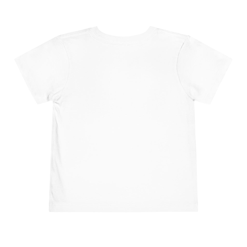 Girl's Toddler Tee with Pastel MusicCityscape