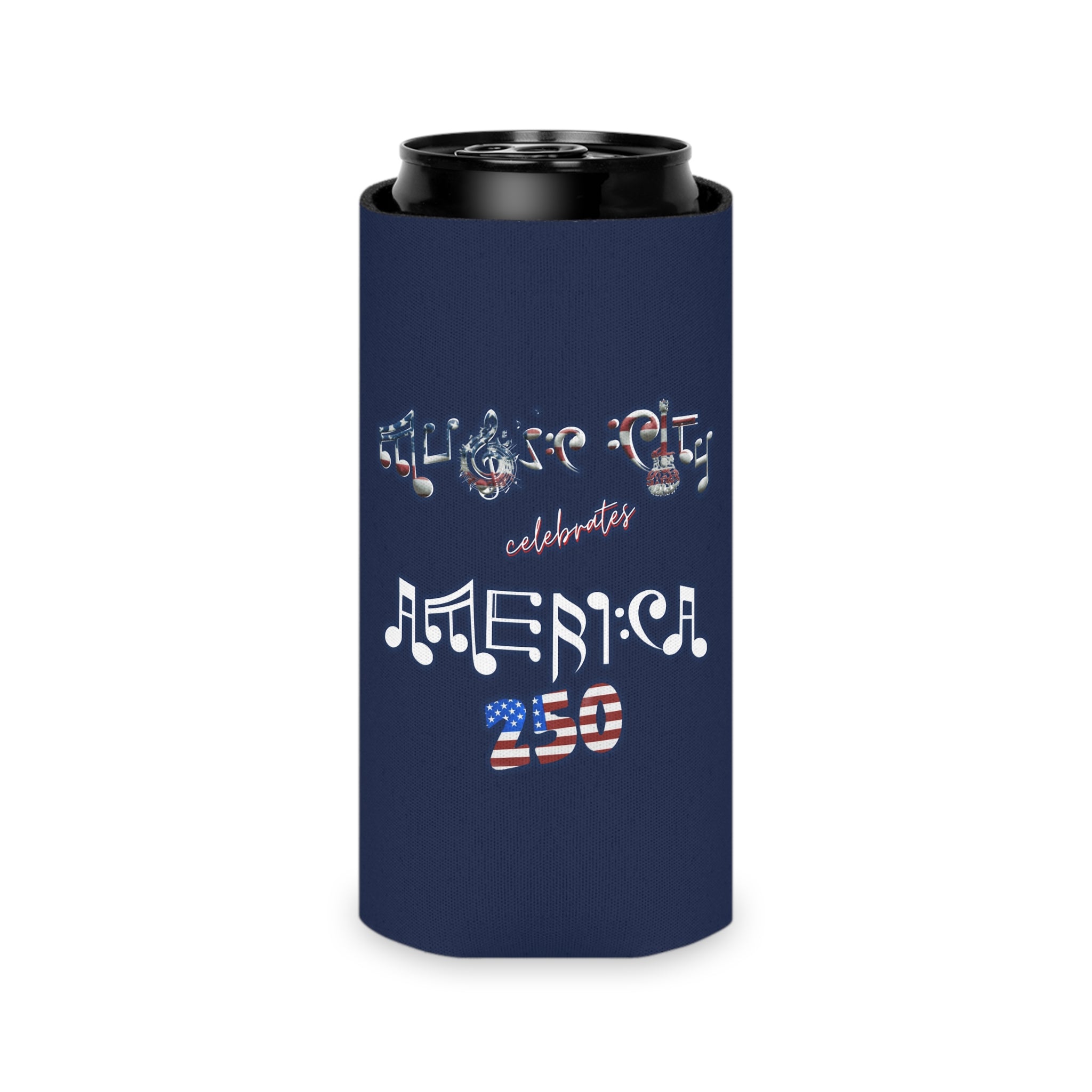 "Music City© Celebrates America 250" Commemorative Can Cooler