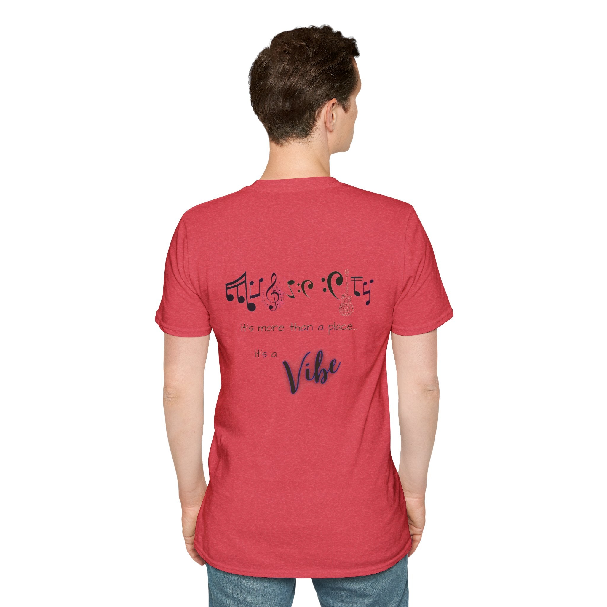 "Music City© Vibe" Unisex Double-Sided Tee