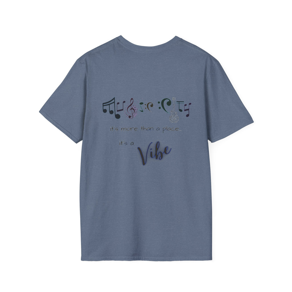 "Music City© Vibe" Unisex Double-Sided Tee