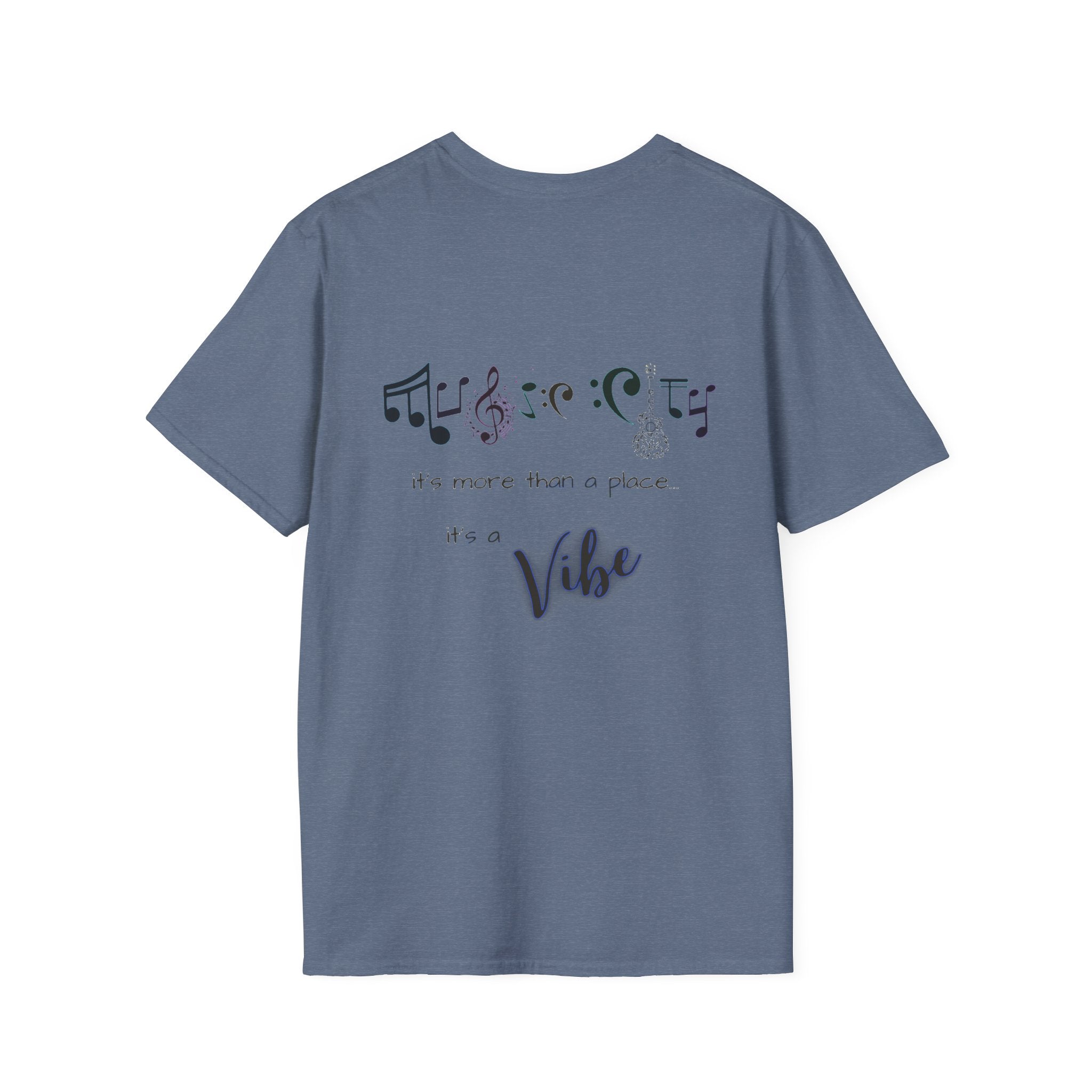 "Music City© Vibe" Unisex Double-Sided Tee