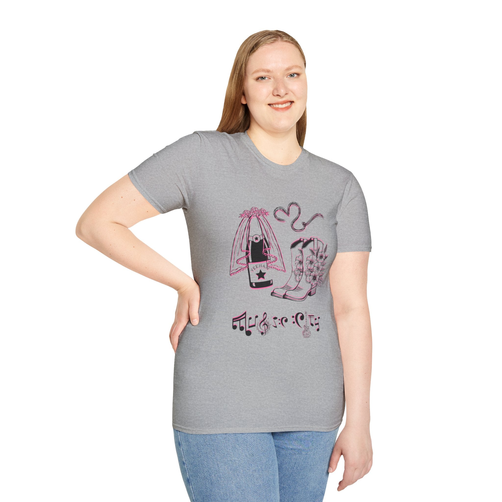 "Music City© Bride Tribe: Timeless Traditions" Tee  — Cute Bridal Illustration