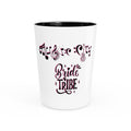 "Music City© Bride Tribe" Ceramic Shot Glass - Bachelorette Party Keepsake