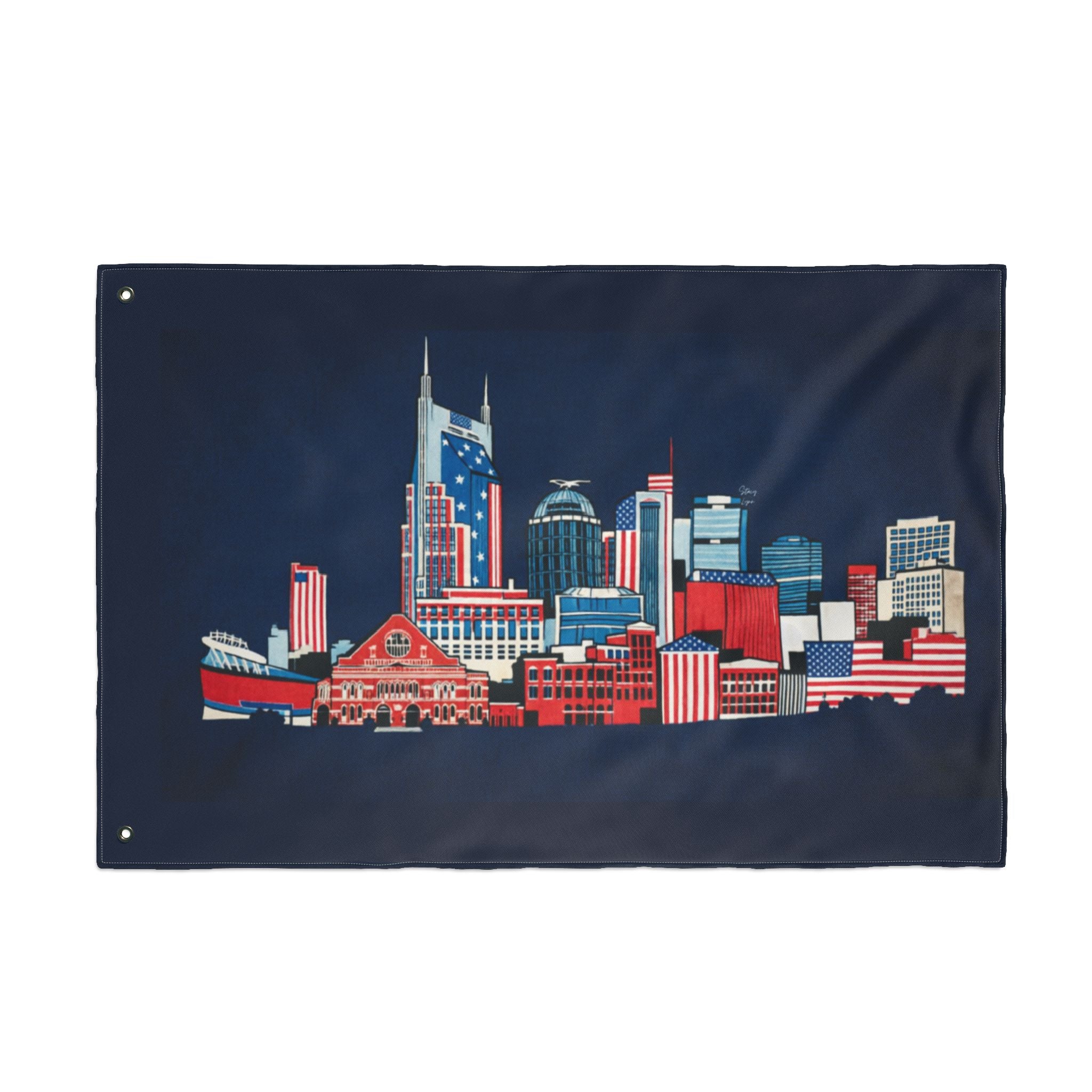 "Music City© Celebrates America 250" Commemorative Double Sided Flag