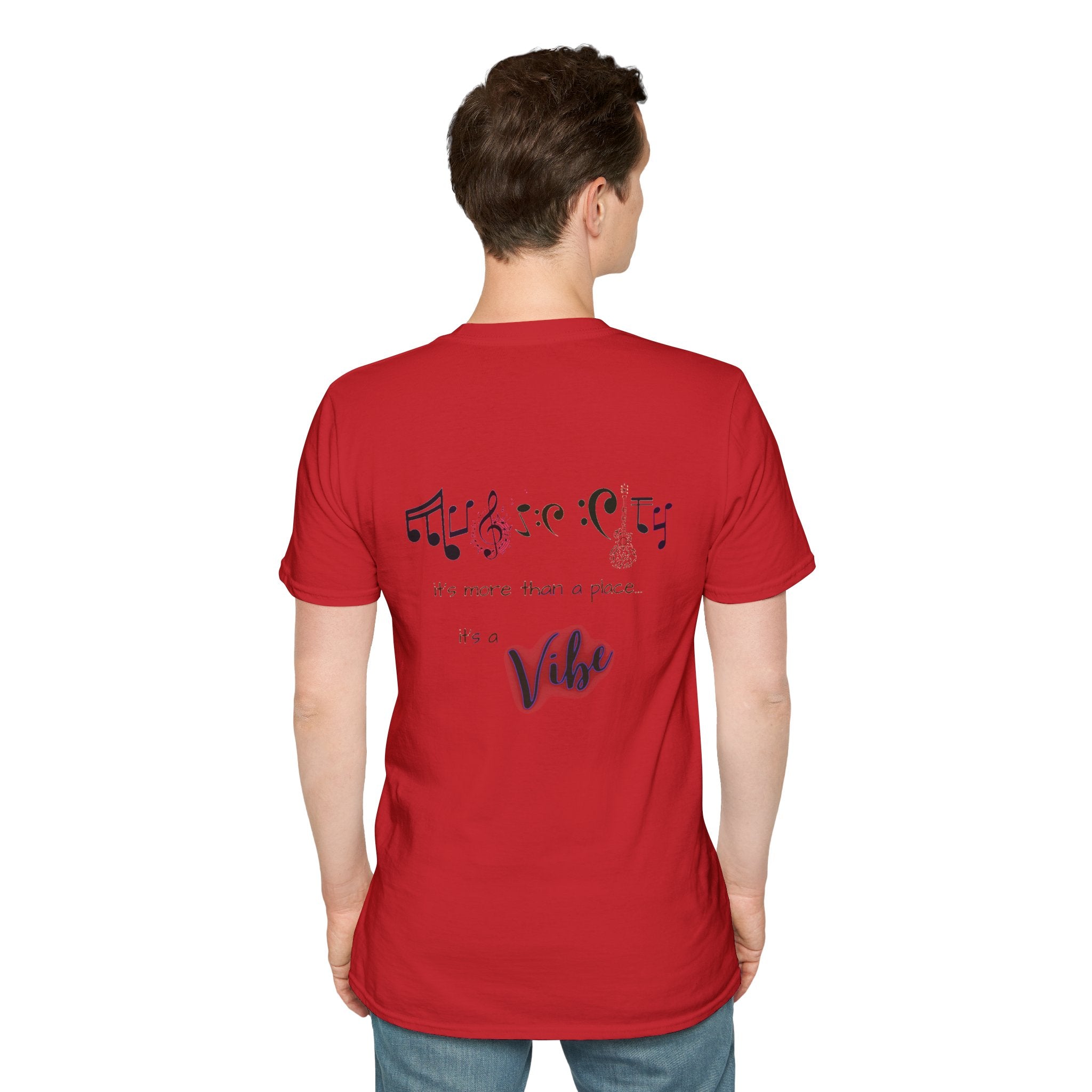 "Music City© Vibe" Unisex Double-Sided Tee