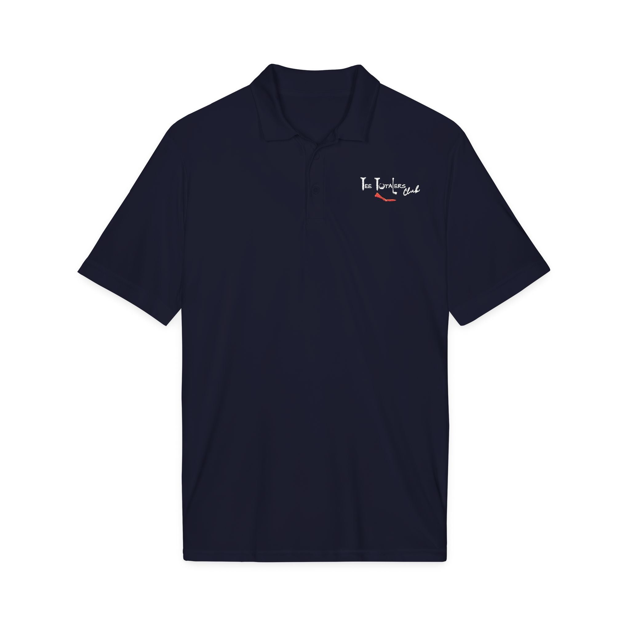 The "Tee Totalers Club" Embroidered Performance Polo