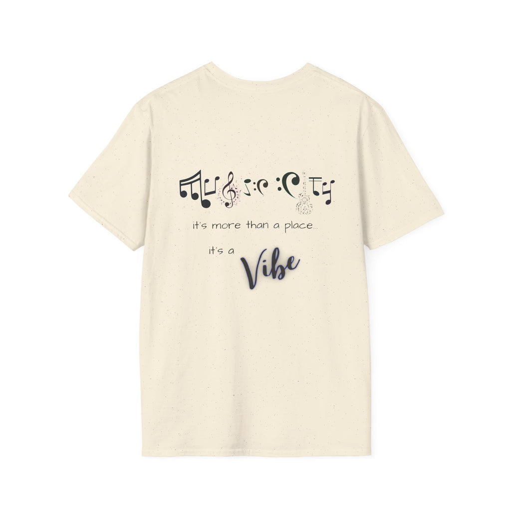 "Music City© Vibe" Unisex Double-Sided Tee
