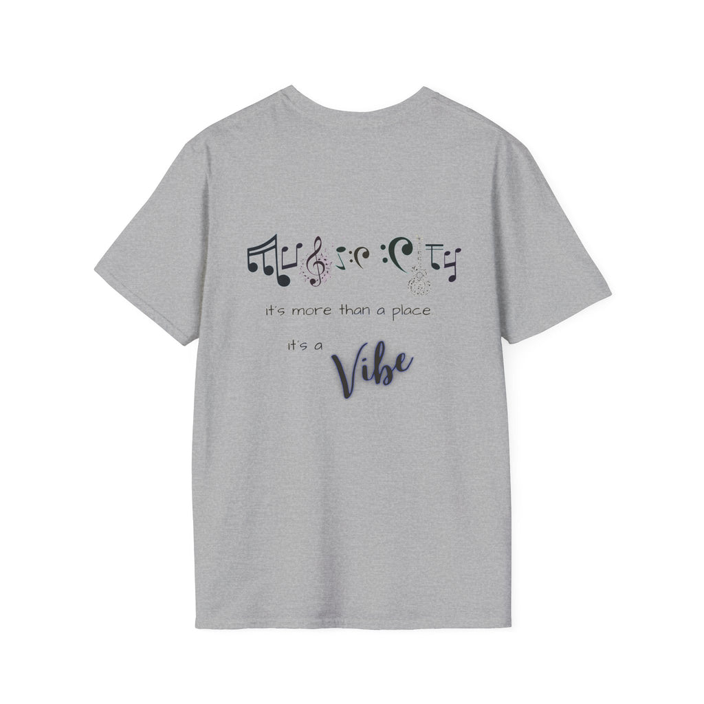 "Music City© Vibe" Unisex Double-Sided Tee