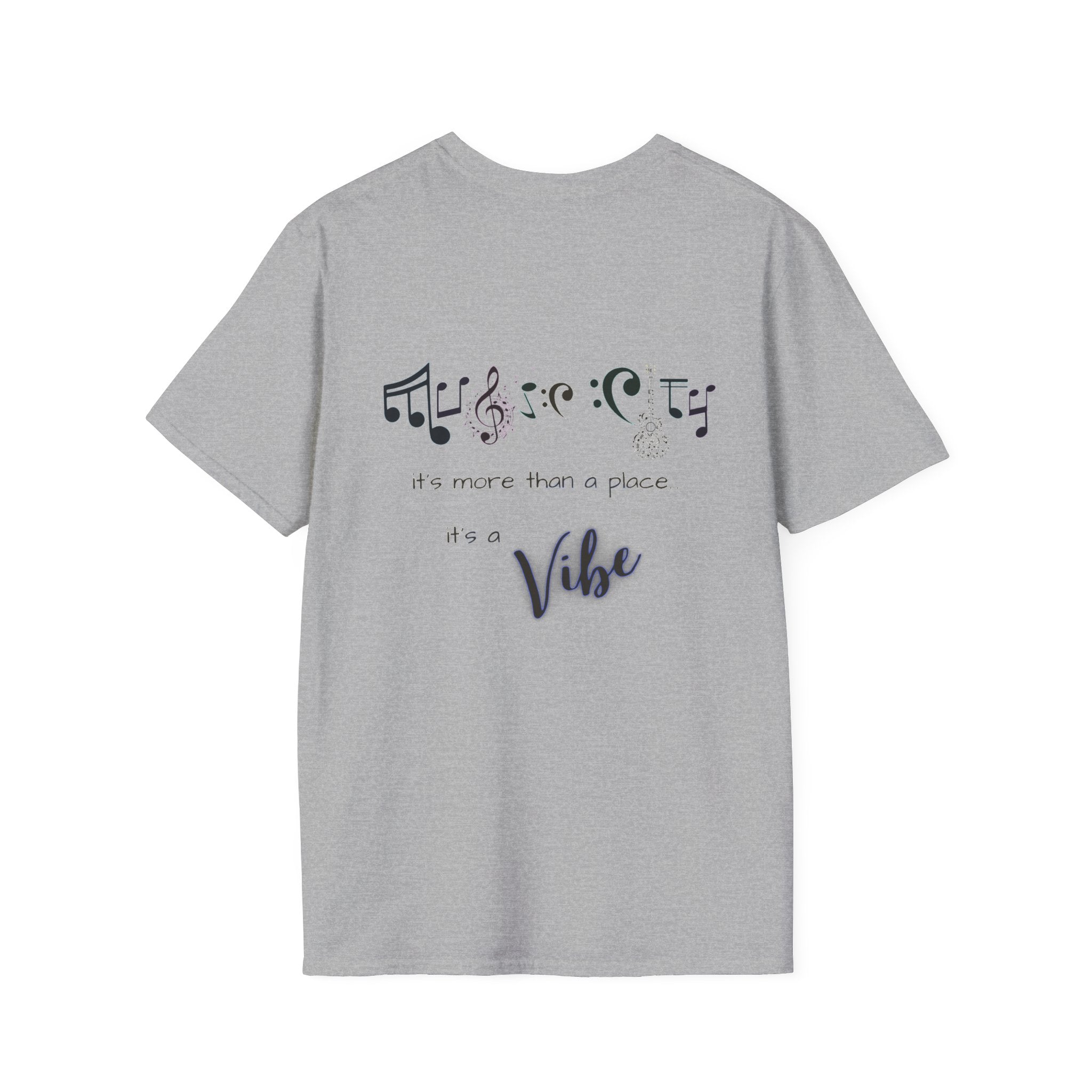 "Music City© Vibe" Unisex Double-Sided Tee