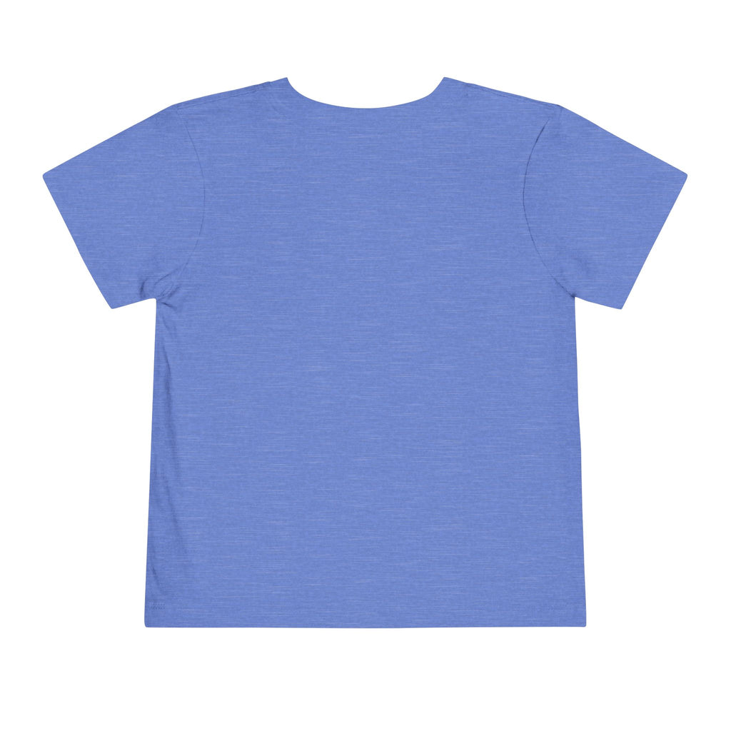 Girl's Toddler Tee with Pastel MusicCityscape
