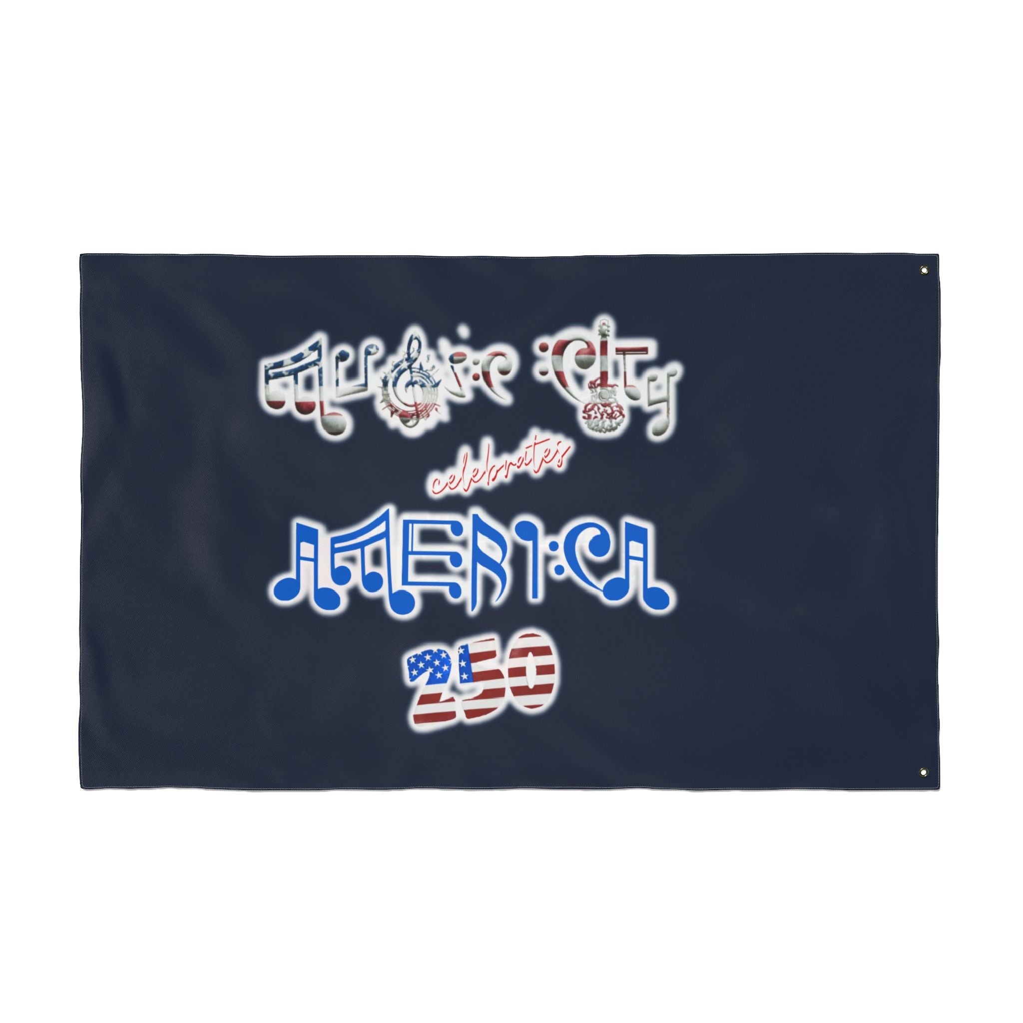 "Music City© Celebrates America 250" Commemorative Double Sided Flag