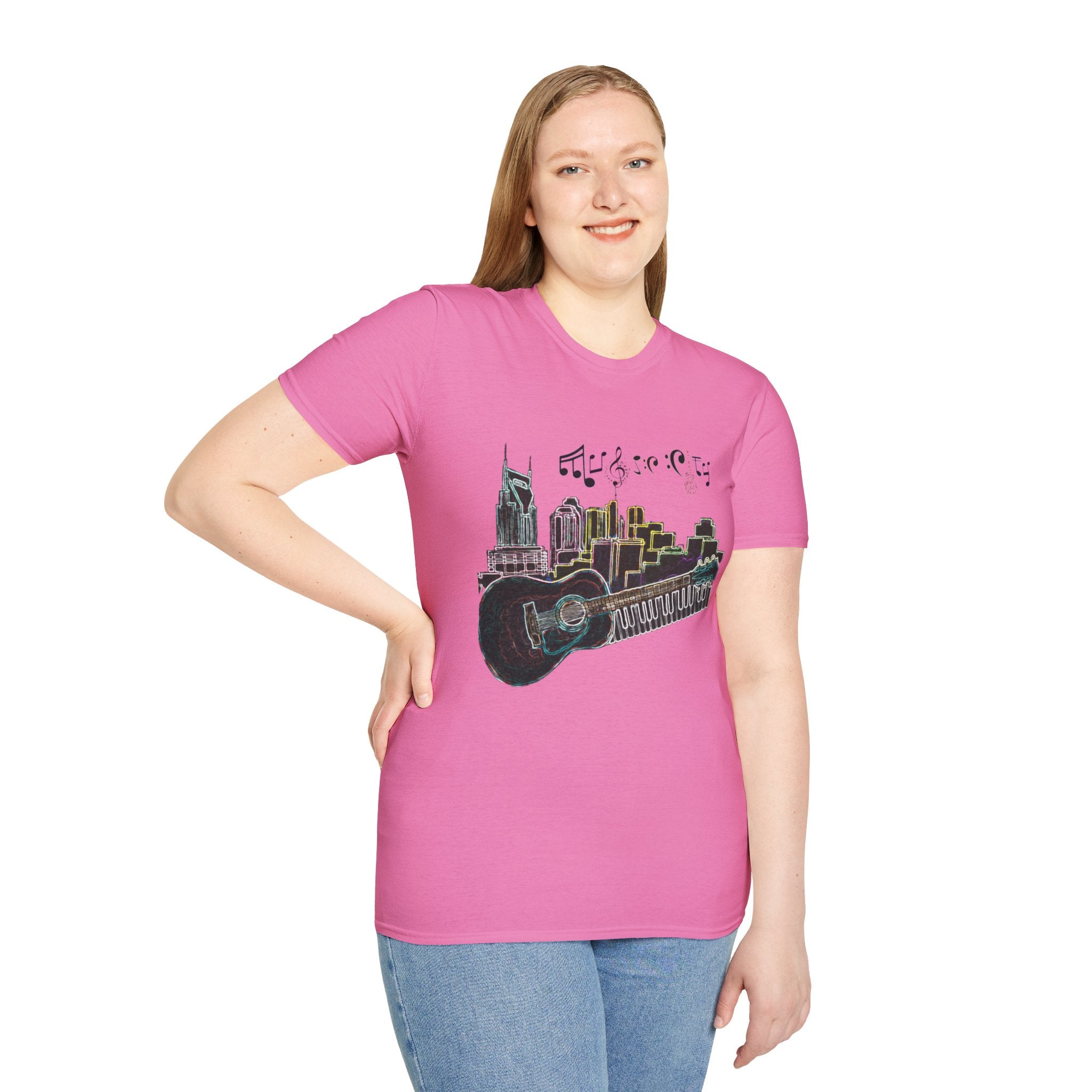 "Music City© Vibe" Unisex Double-Sided Tee