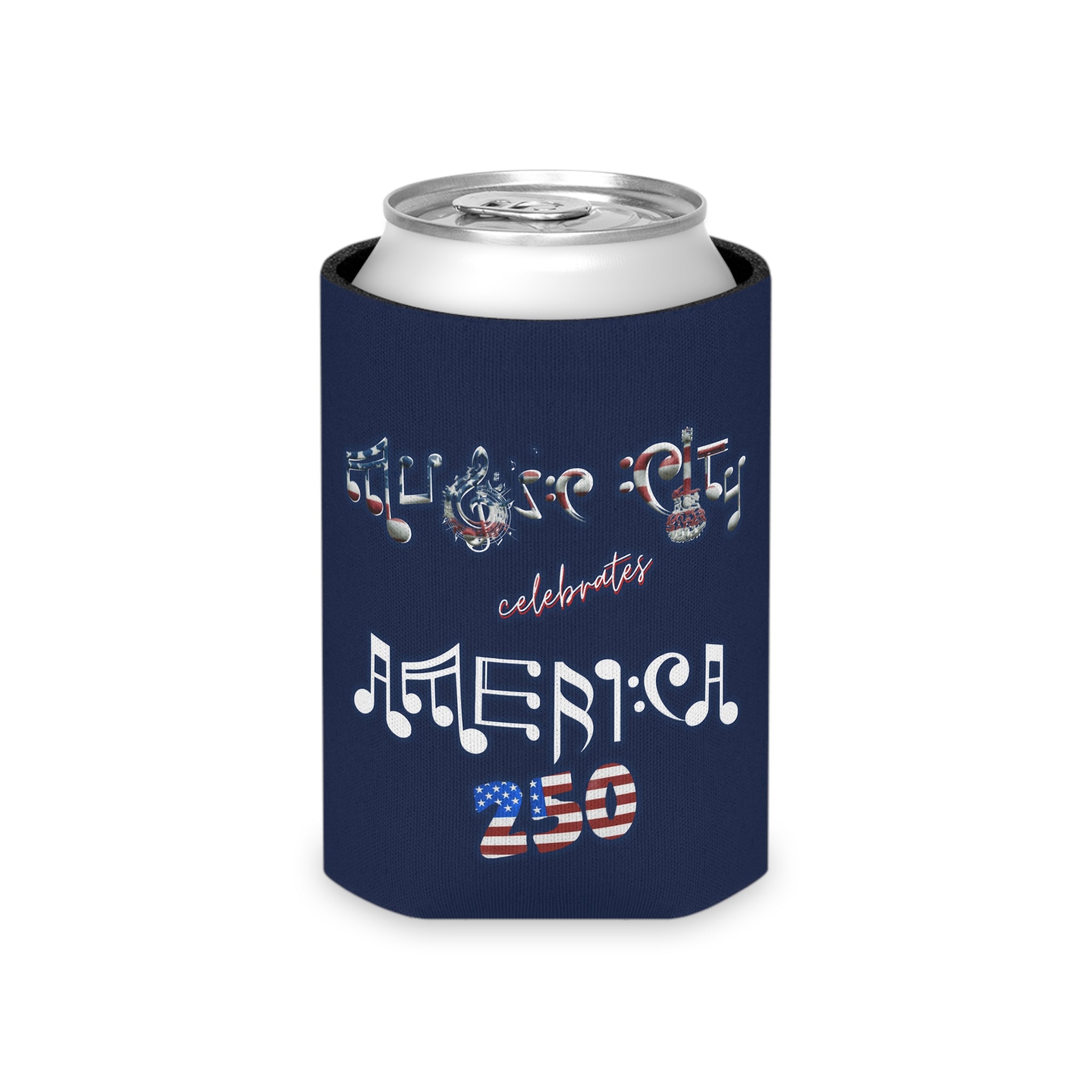 "Music City© Celebrates America 250" Commemorative Can Cooler