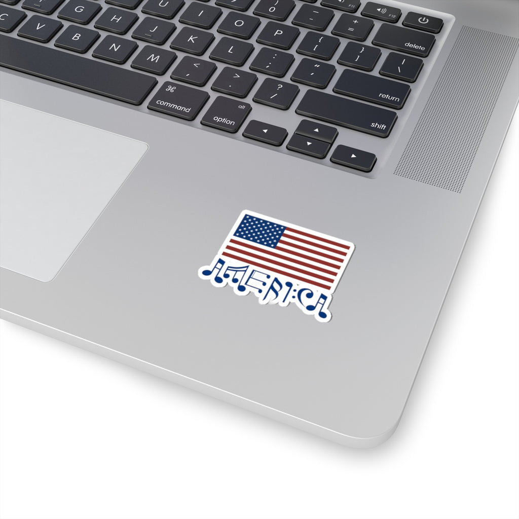 "Classic American Cadence" Kiss-Cut Sticker