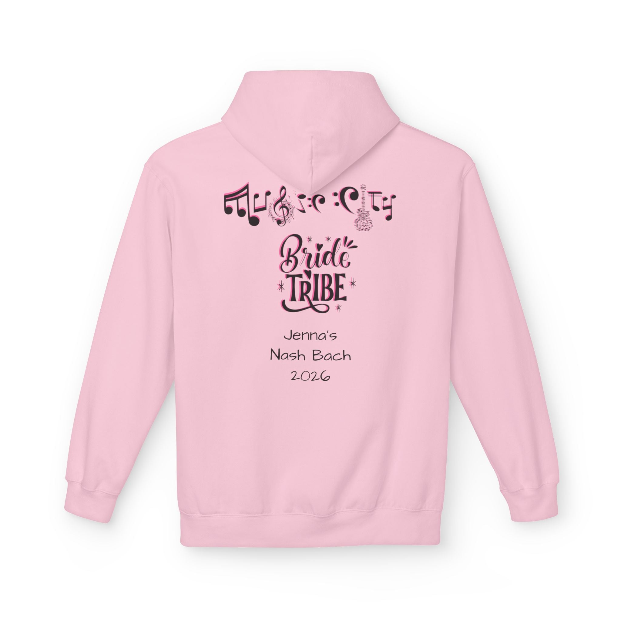 Personalized "Music City Bride Tribe: Last Rodeo" Hoodie — Bachelorette Party Pullover