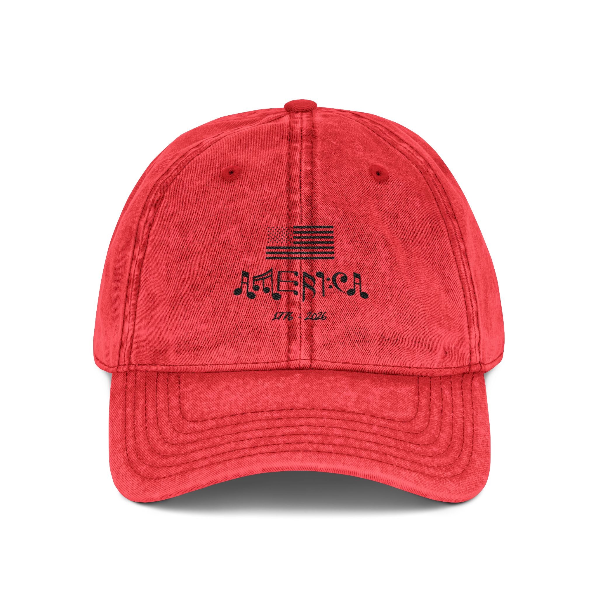 Vintage Embroidered ‘America’ Distressed Cap