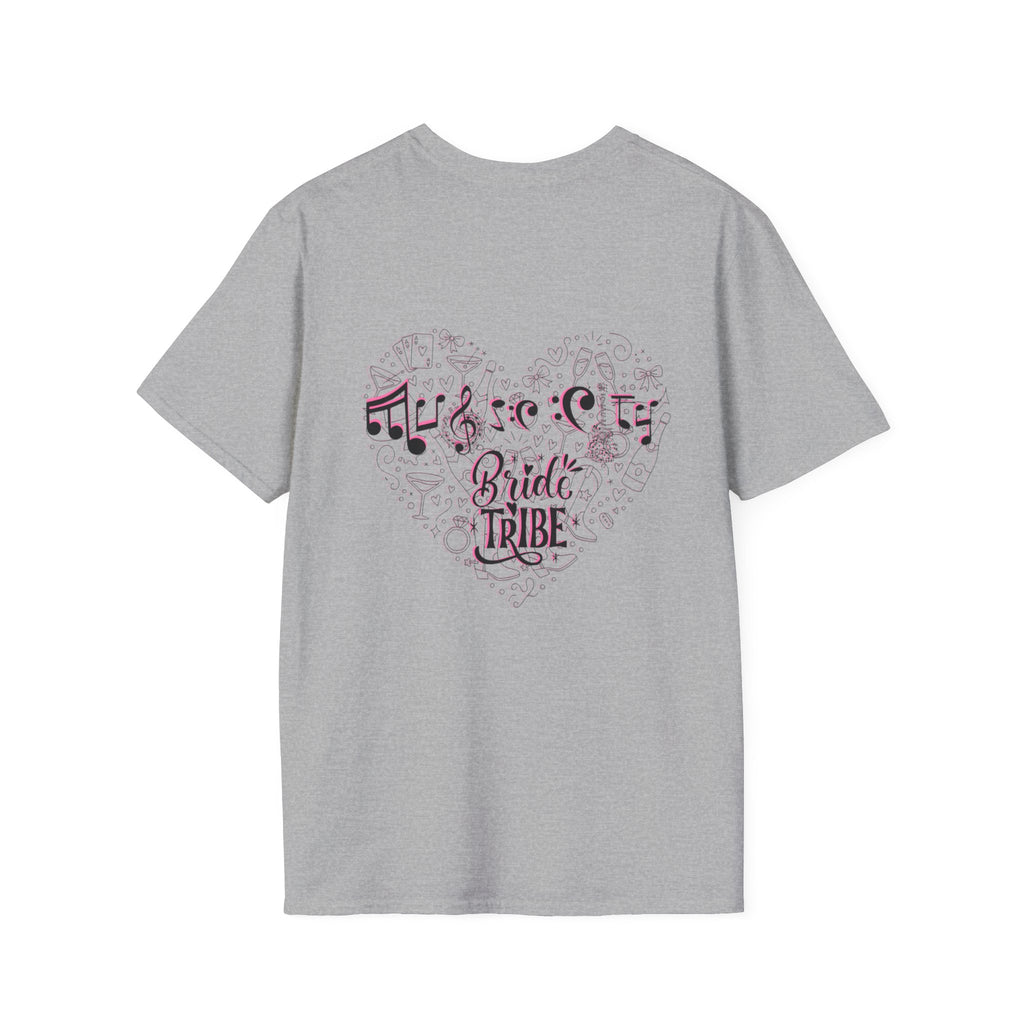 "Music City Bride Tribe: Here Comes the Bride" Tee — Bachelorette Bridal Party Tee