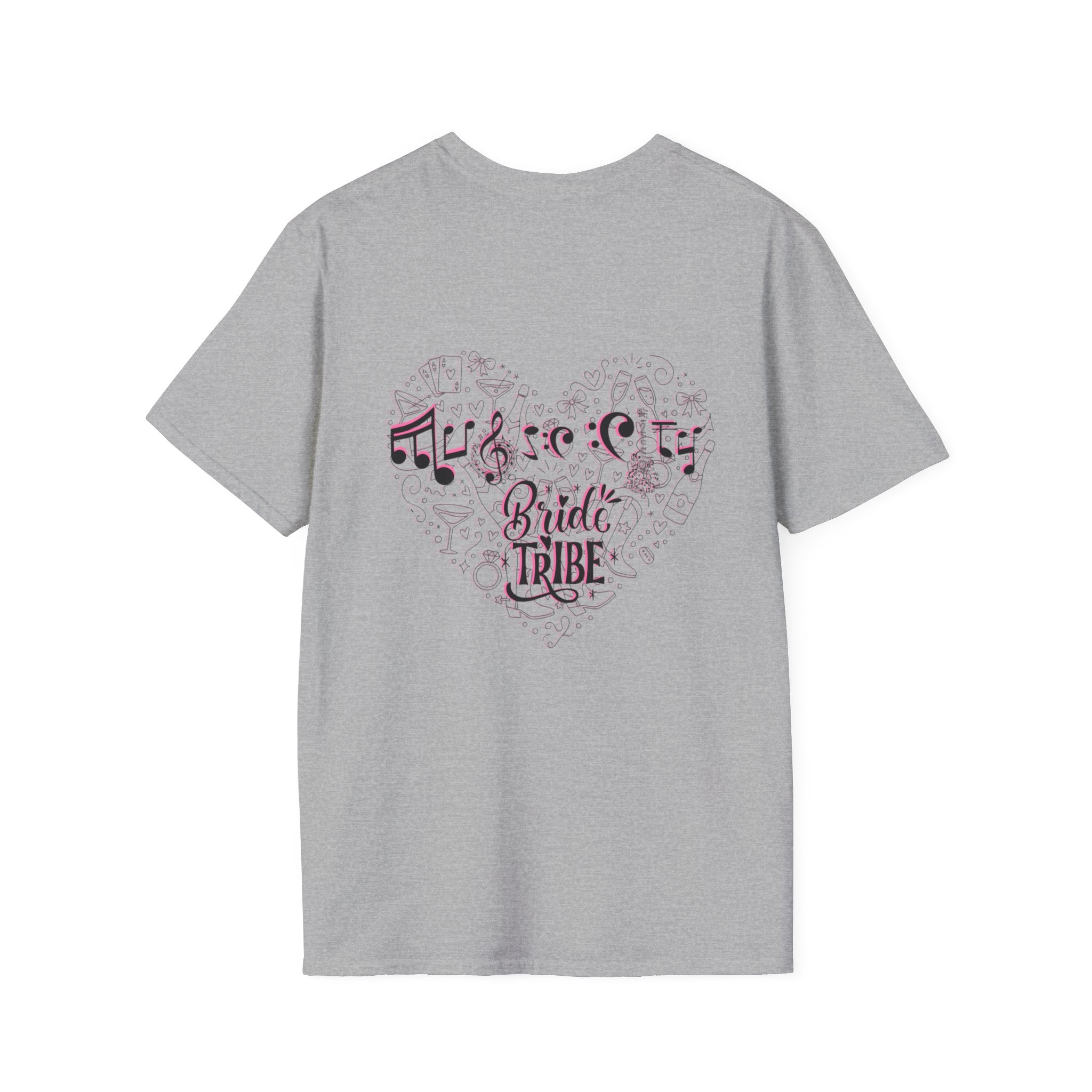 "Music City Bride Tribe: Here Comes the Bride" Tee — Bachelorette Bridal Party Tee