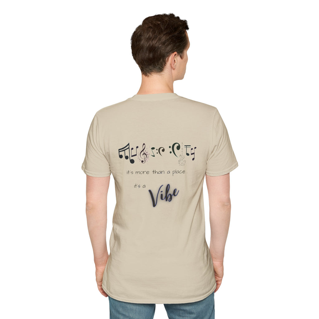 "Music City© Vibe" Unisex Double-Sided Tee