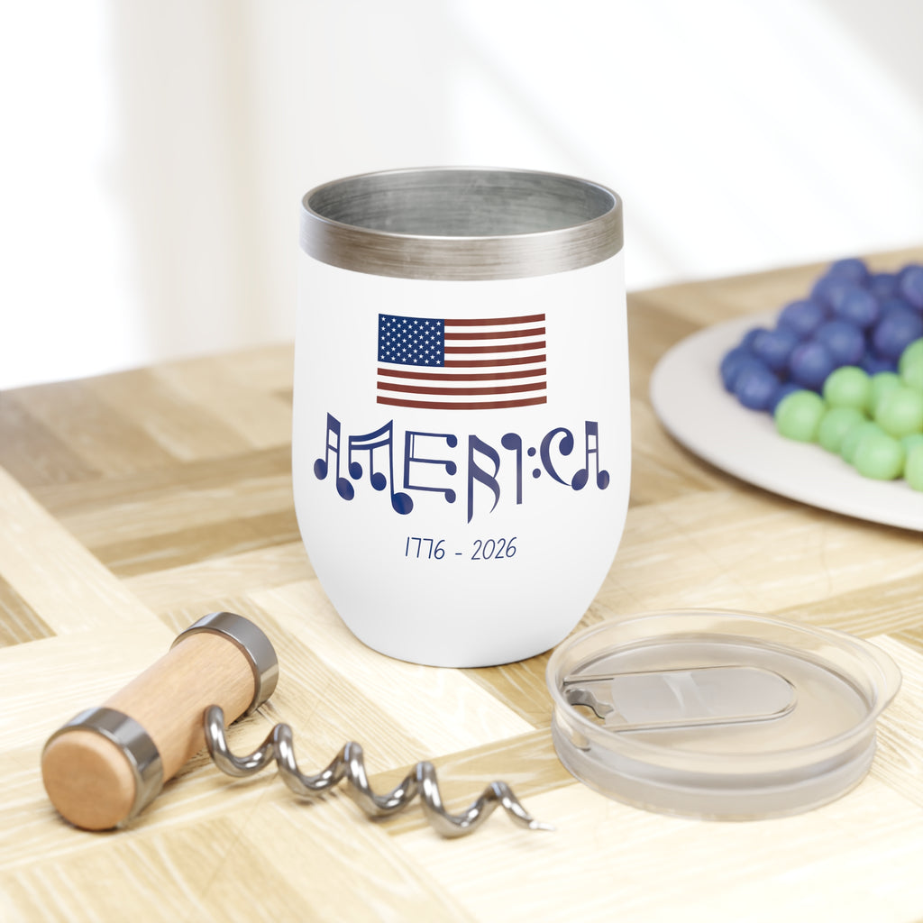 "America in Harmony" Wine Chill Tumbler