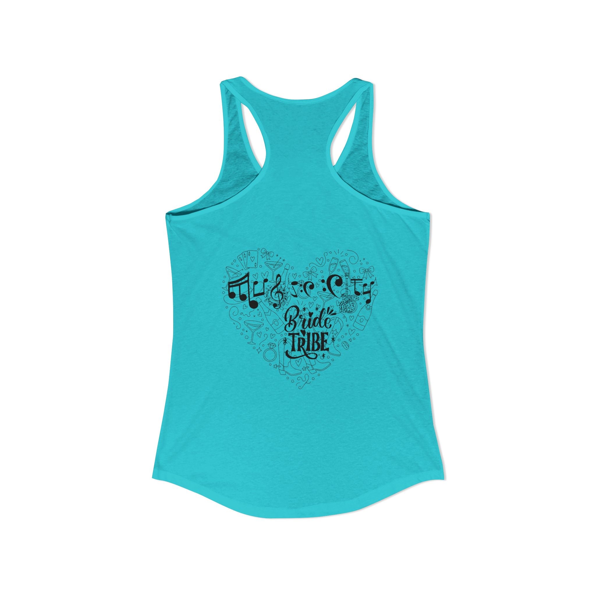Personalized "Music City Bride Tribe Nash Bach" Racerback Tank - Bachelorette Weekend Wear
