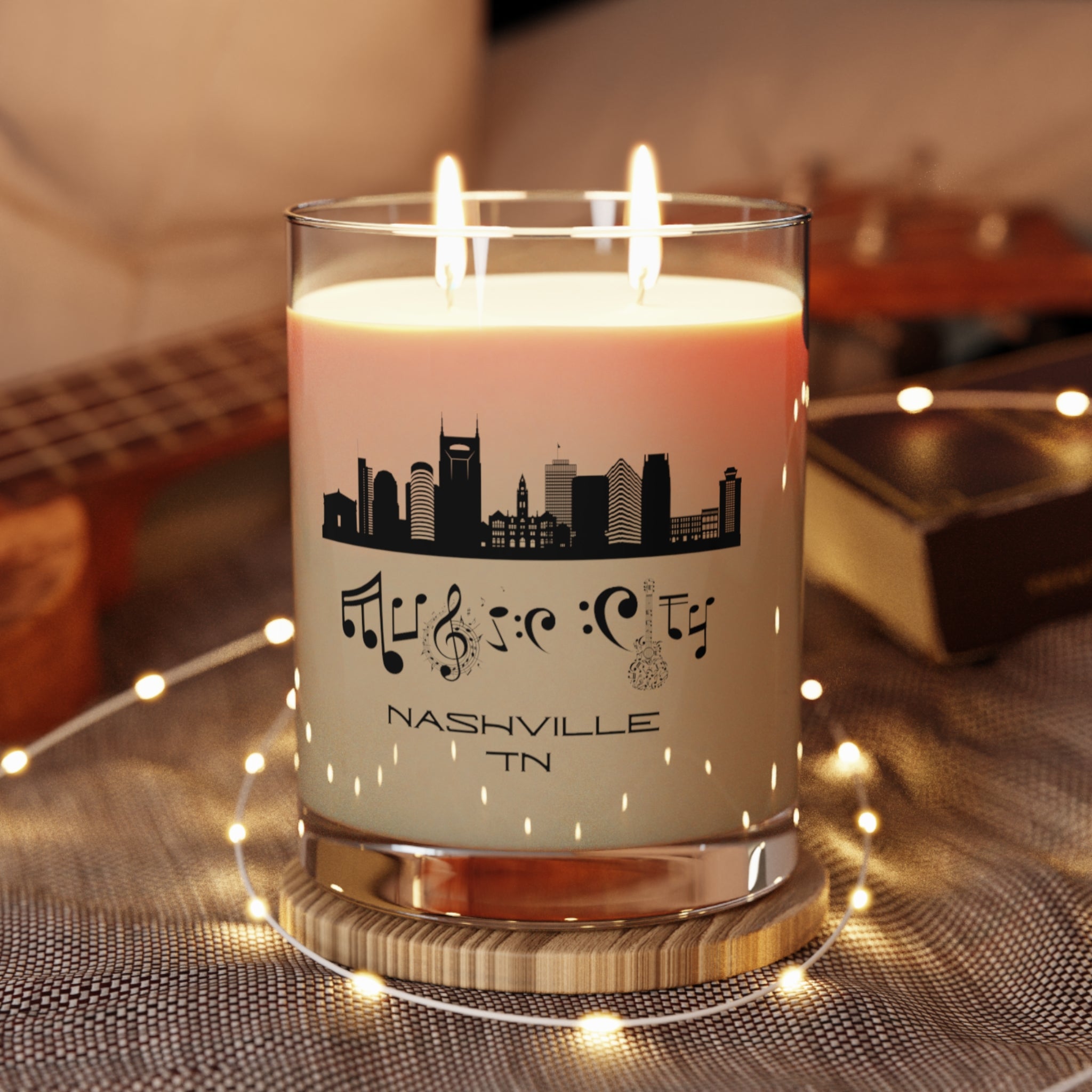 "Music City© Skyline" Clean-Burn Candle