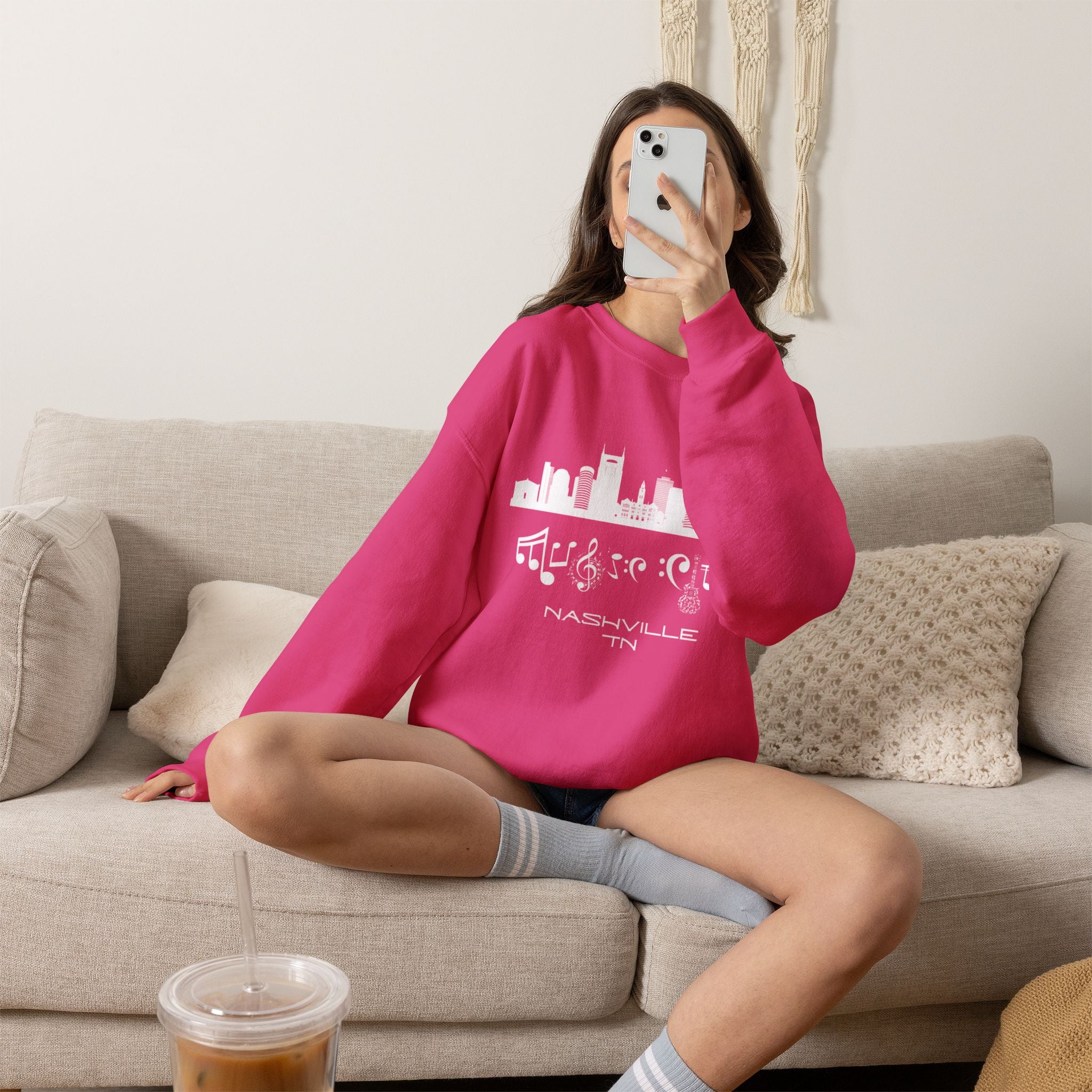 "Music City© Heritage" Embroidered Sweatshirt