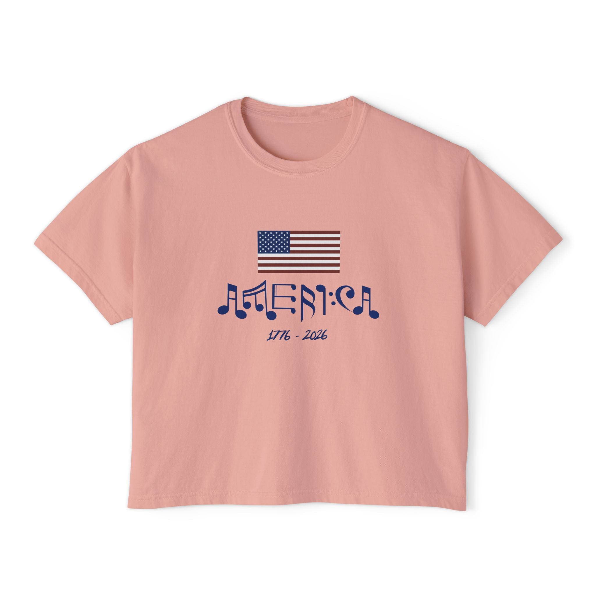 "Classic American Cadence" Boxy Ladies Tee