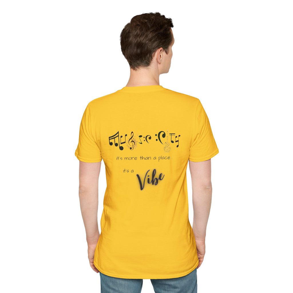 "Music City© Vibe" Unisex Double-Sided Tee