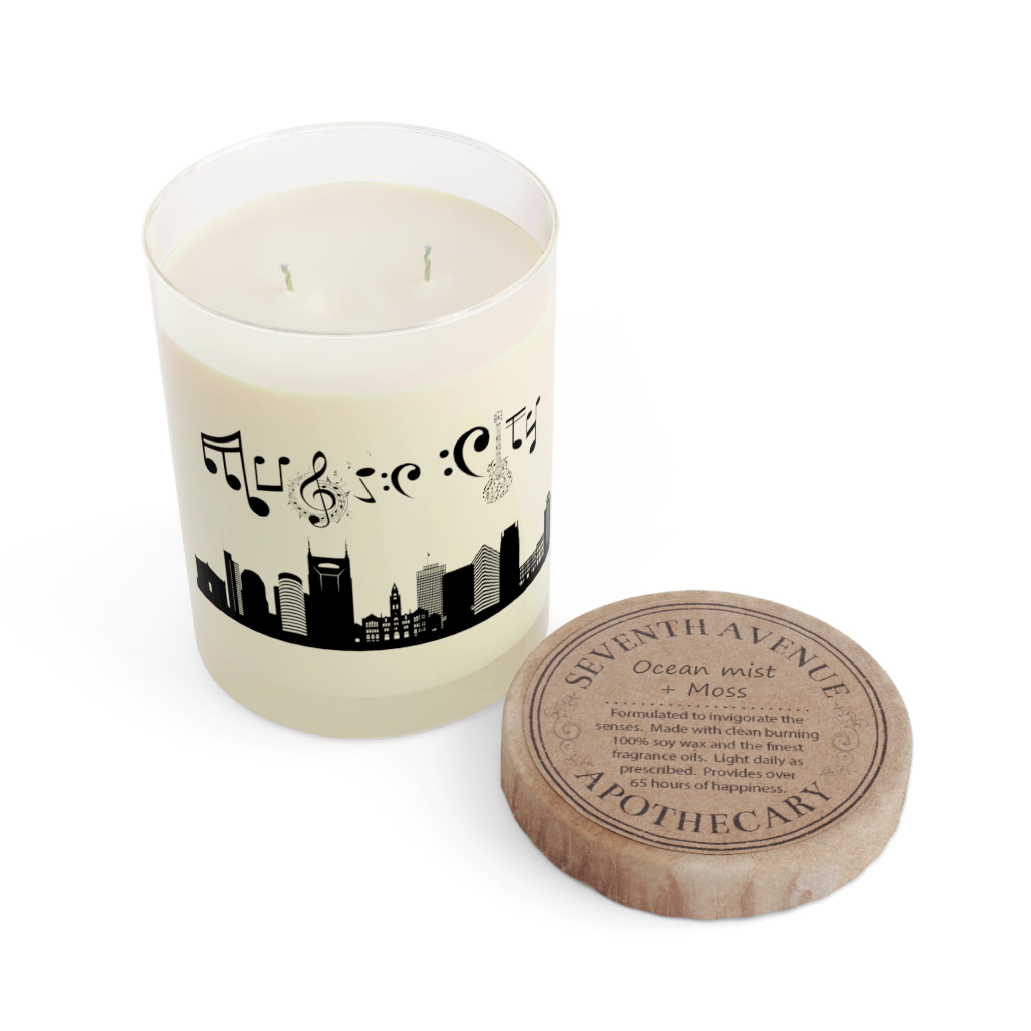 "Music City© Skyline" Clean-Burn Candle