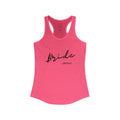 "Music City Bride Tribe" Script Racerback Tank Top - "Bride"