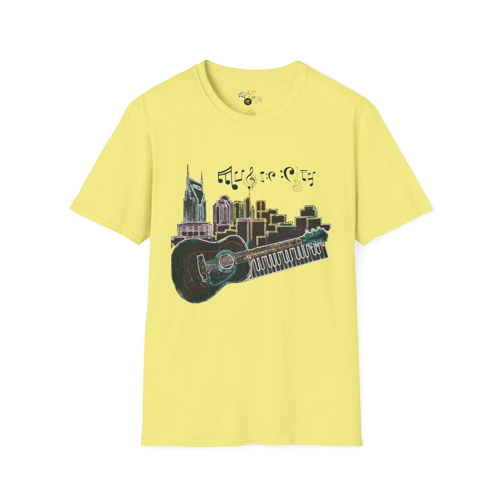 "Music City© Vibe" Unisex Double-Sided Tee