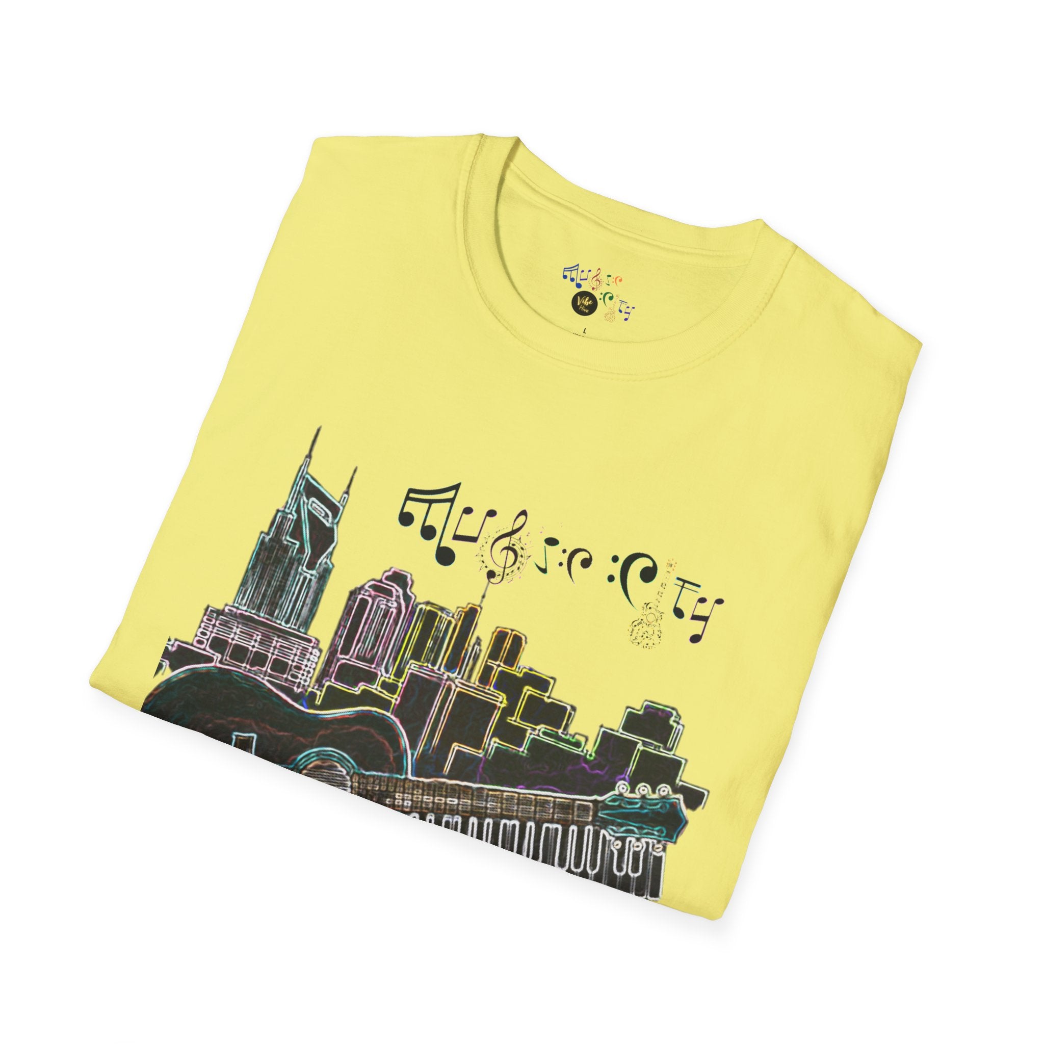 "Music City© Vibe" Unisex Double-Sided Tee