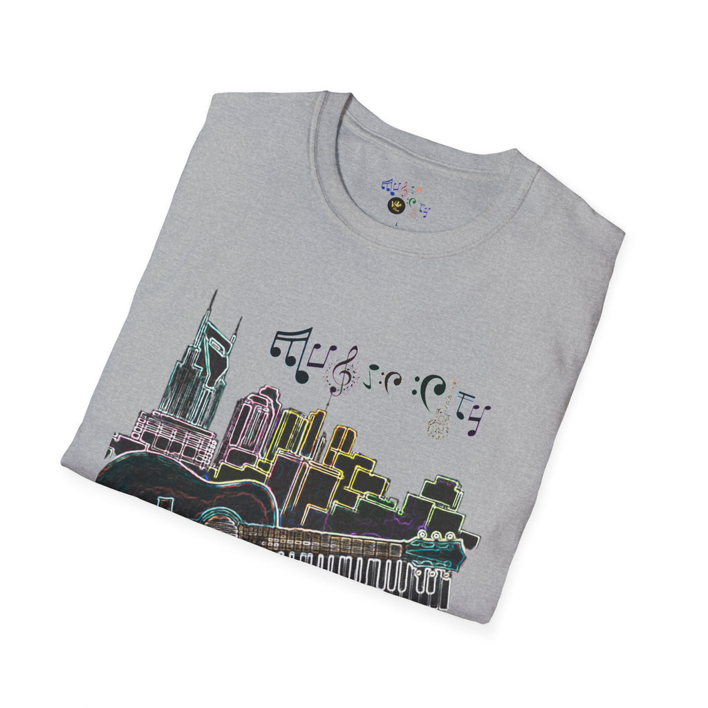 "Music City© Vibe" Unisex Double-Sided Tee