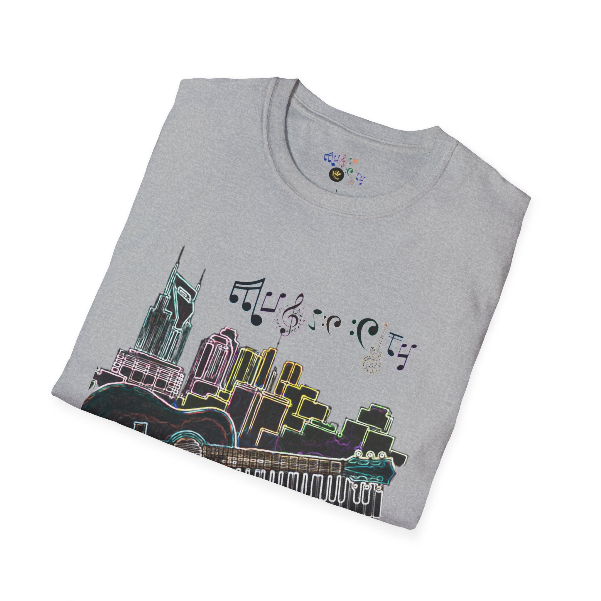 "Music City© Vibe" Unisex Double-Sided Tee