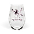 "Music City© Bride Tribe: Bottoms Up Bridesmaid!" Stemless Wine Glass – Bachelorette Party Glass