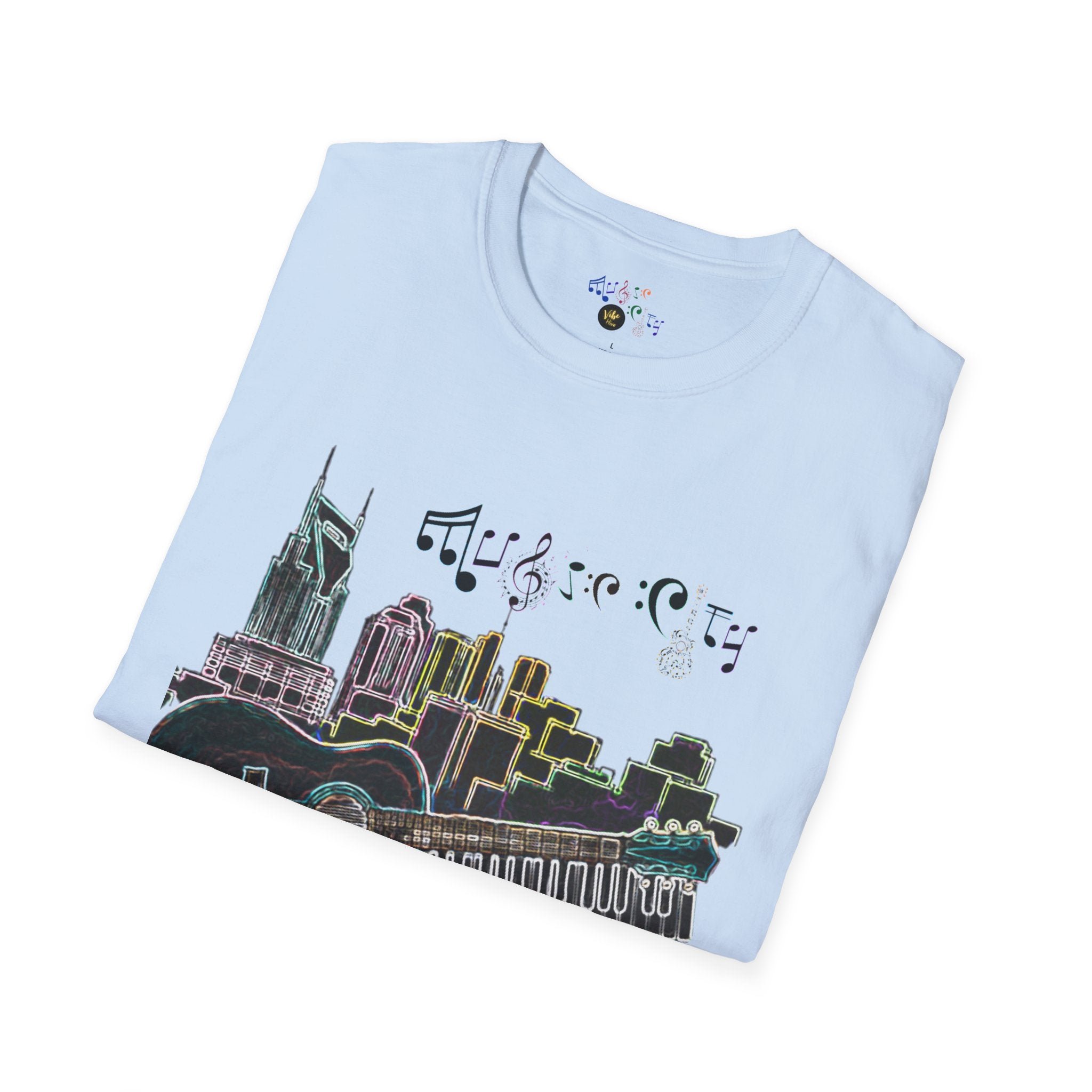 "Music City© Vibe" Unisex Double-Sided Tee