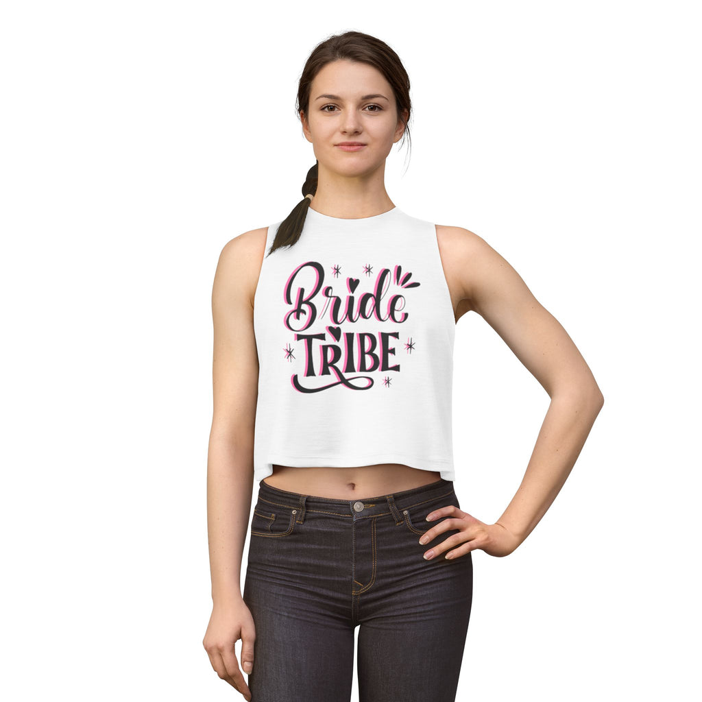 "Bride Tribe" Crop Top — Bachelorette & Bridal Shower Tank