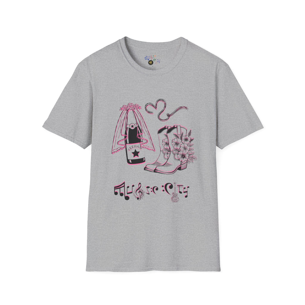 "Music City© Bride Tribe: Timeless Traditions" Tee  — Cute Bridal Illustration