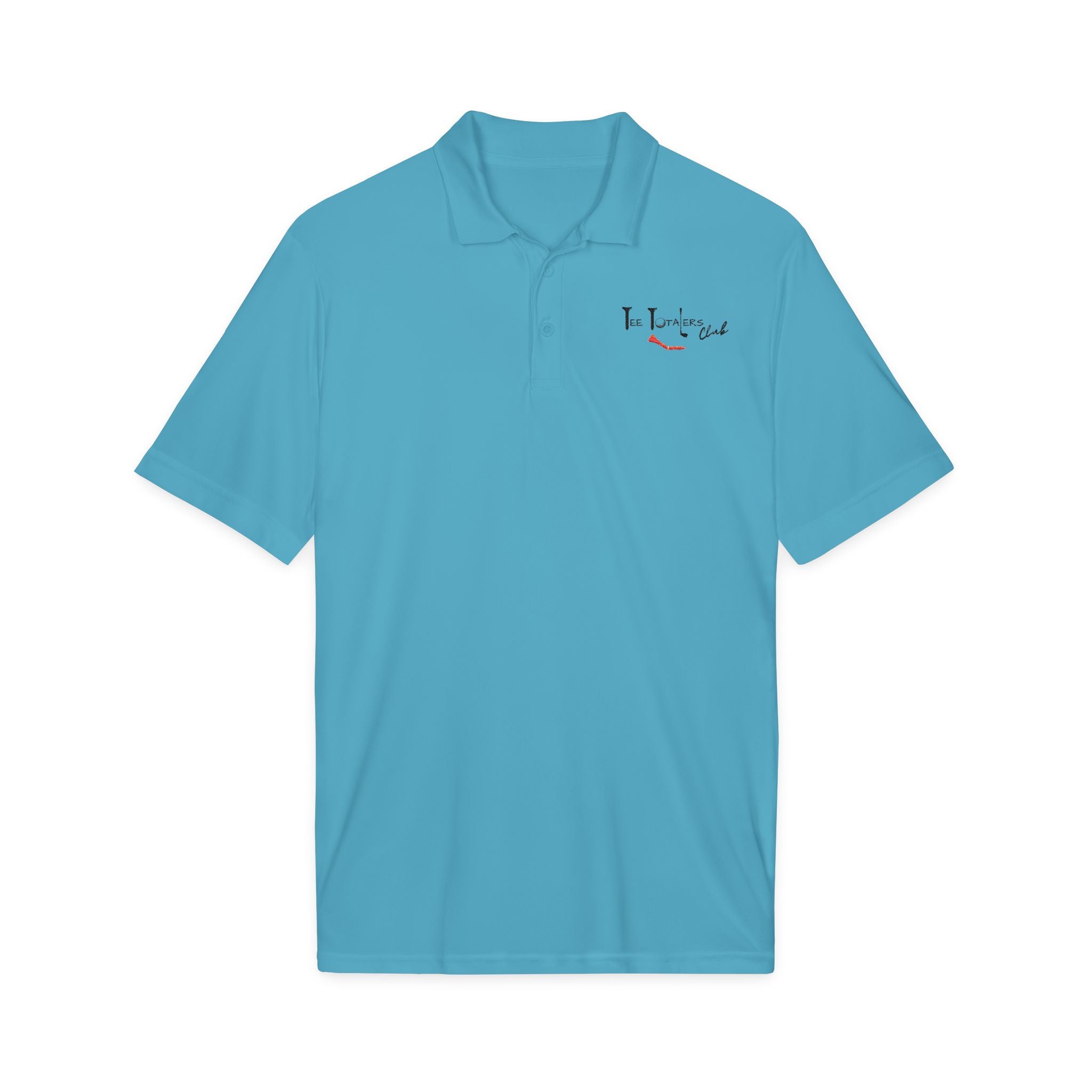 "Tee Totalers Club" Embroidered Performance Polo