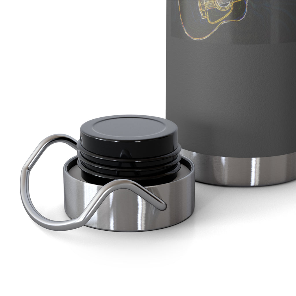 Music City Artistic Skyline Map Vacuum-Insulated Bottle