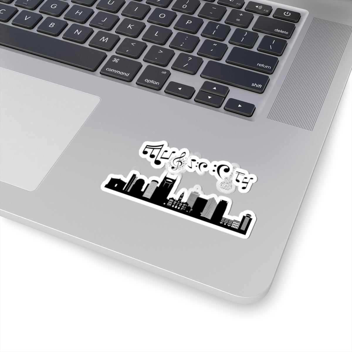 "Music City© Skyline” Kiss-Cut Sticker