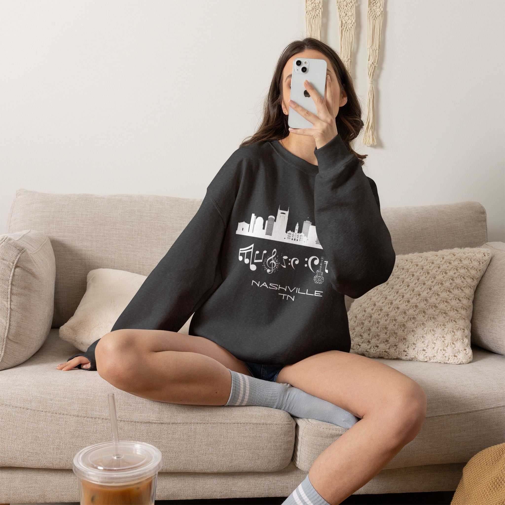 "Music City© Heritage" Embroidered Sweatshirt